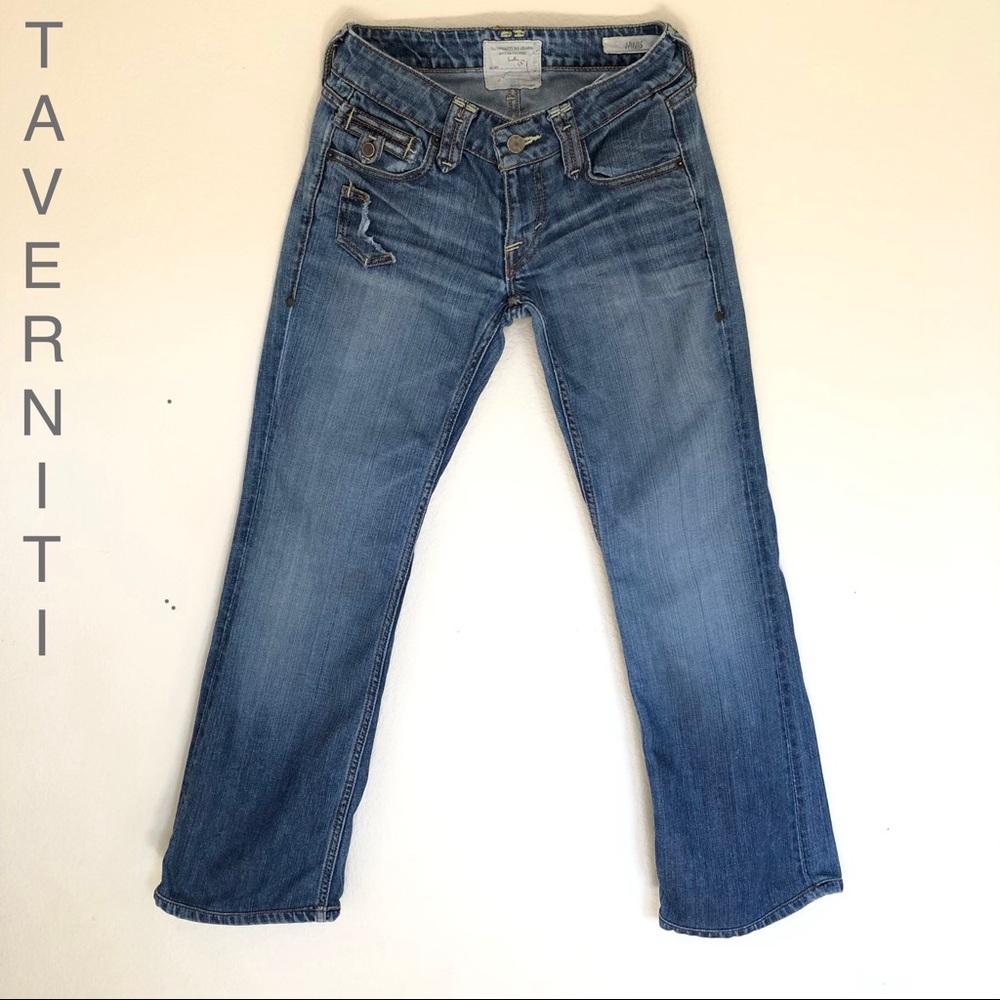 TAVERNITI SO JEANS Distressed Jeans